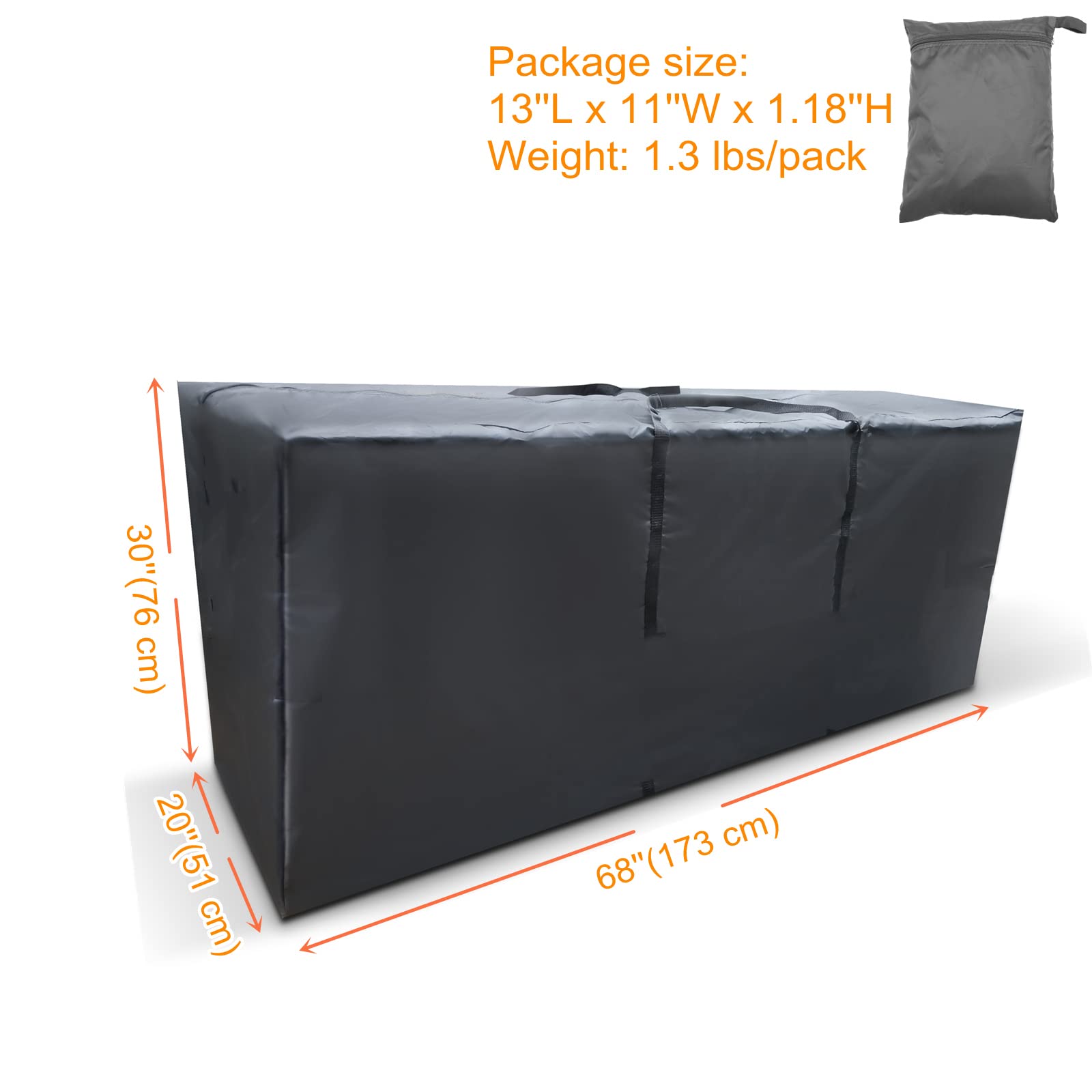 EASYMALL metal zipper close-up highlighting smooth access and durability