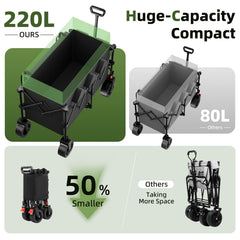 EAYNON side pockets and cup holders for organized storage on trips