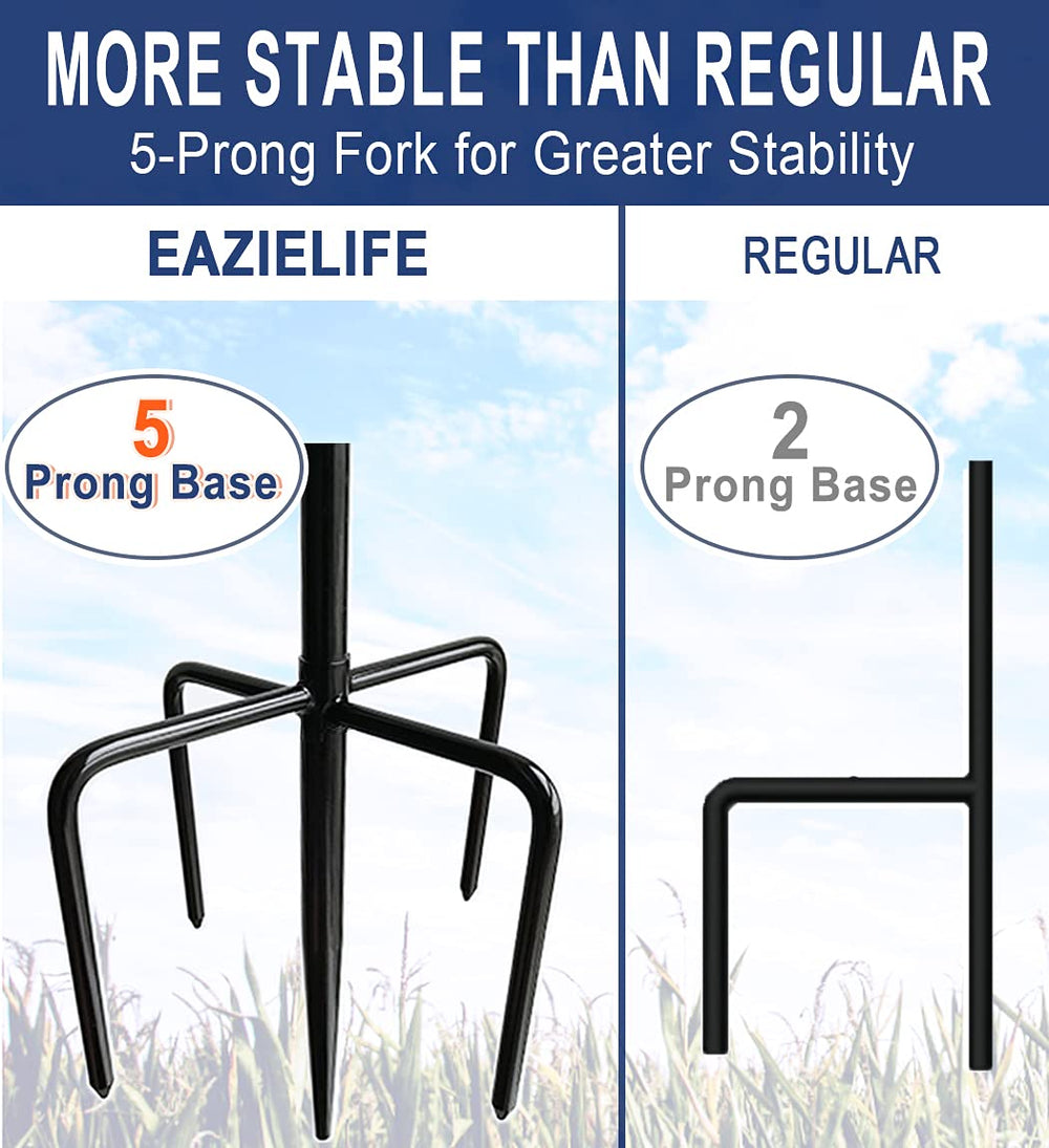Eazielife close-up of curved hook highlighting sturdy hang point and security