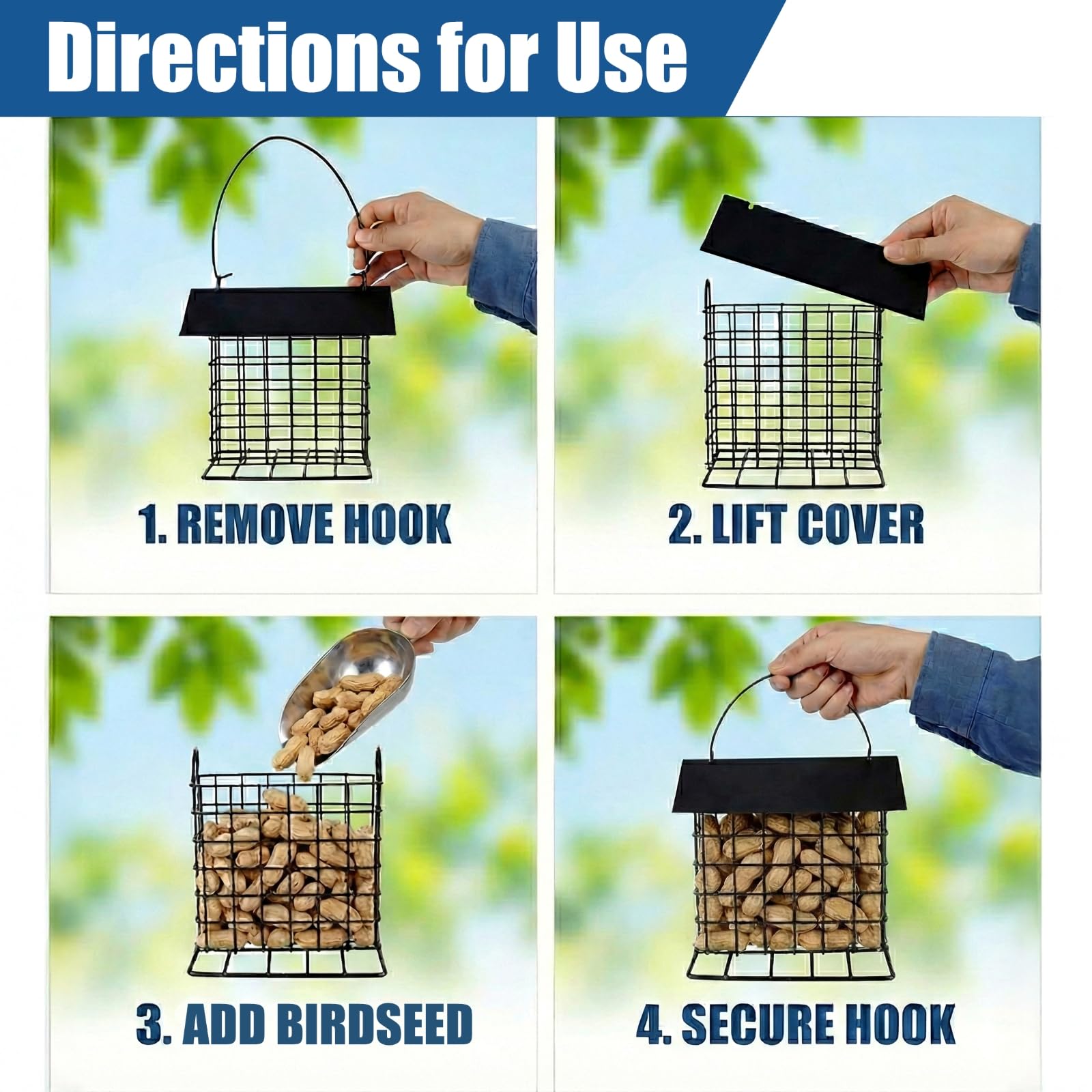 EazziSwitch bottom board and locking lid close-up showing crumb control and pest resistance