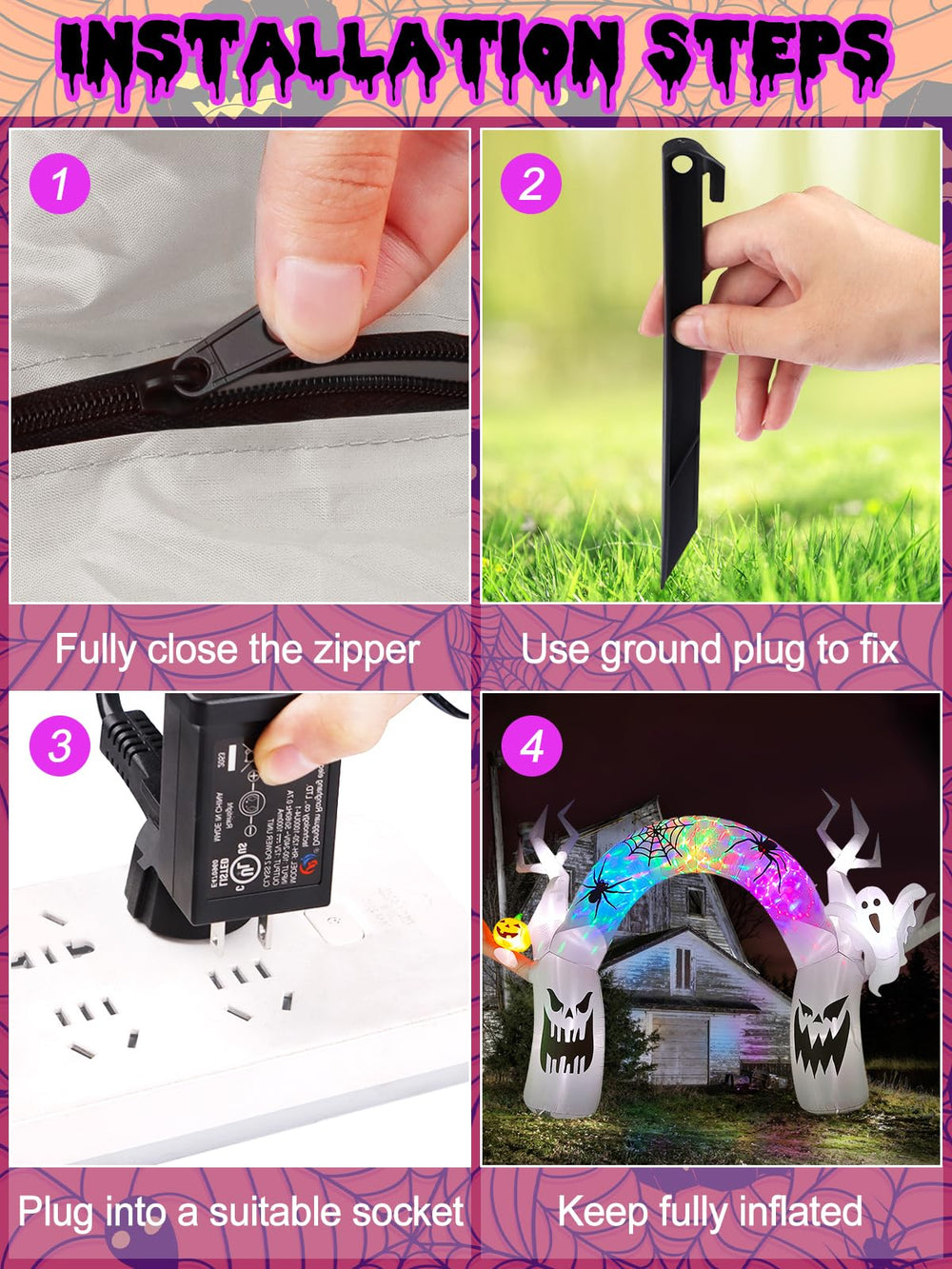 EBANKU folded inflatable packed for compact seasonal storage and reuse