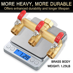 EBH installed on outdoor faucet showing size and secure connection benefit