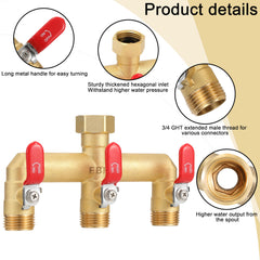 EBH detailed shot of enlarged outlet threads for improved water flow