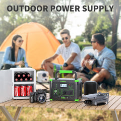 EBL top handle and ports highlighting portability and convenience