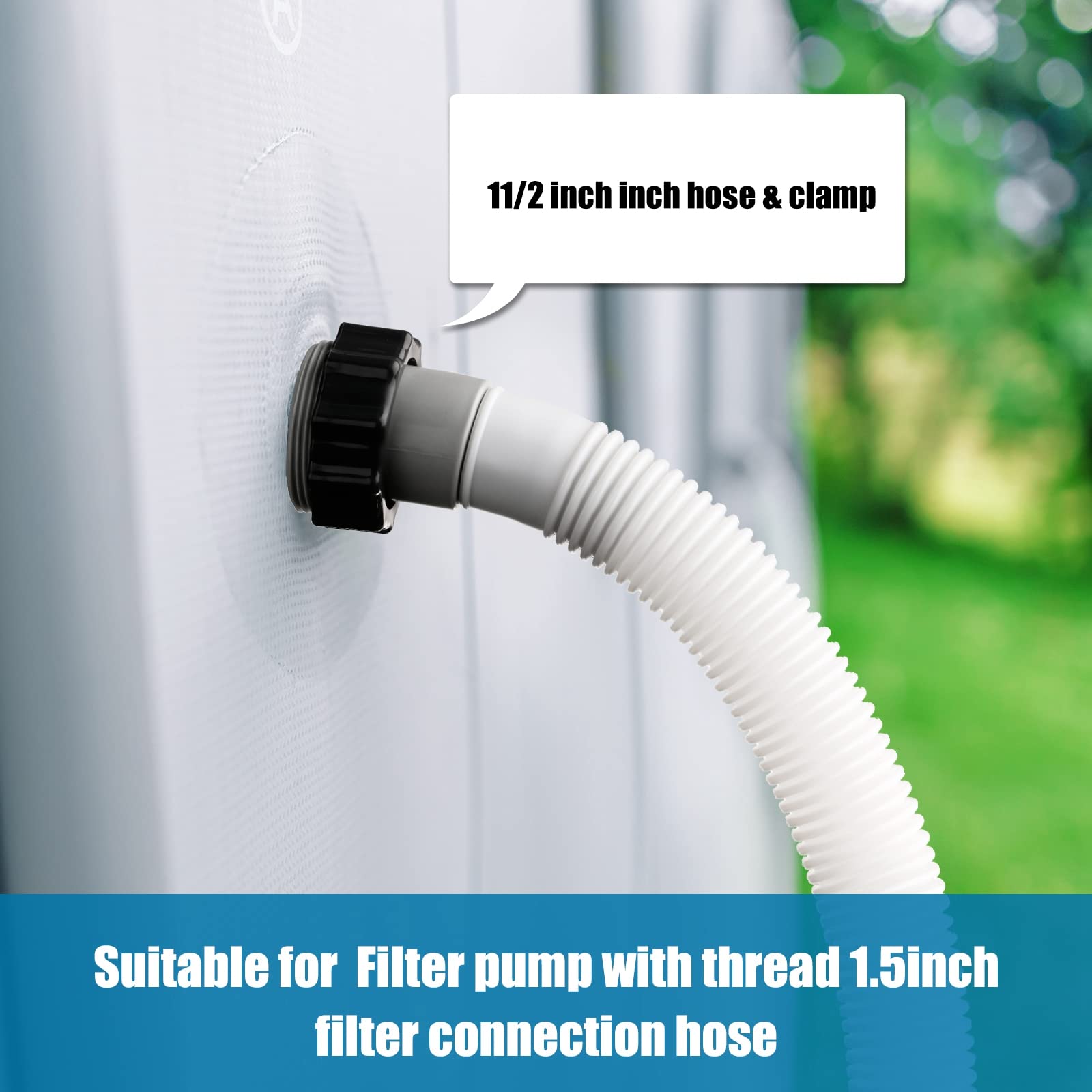 EBOOT installed on an above-ground pump for restored circulation