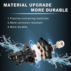 Ebusin pump side connection detail with 1/2" MNPT port for easy hookups