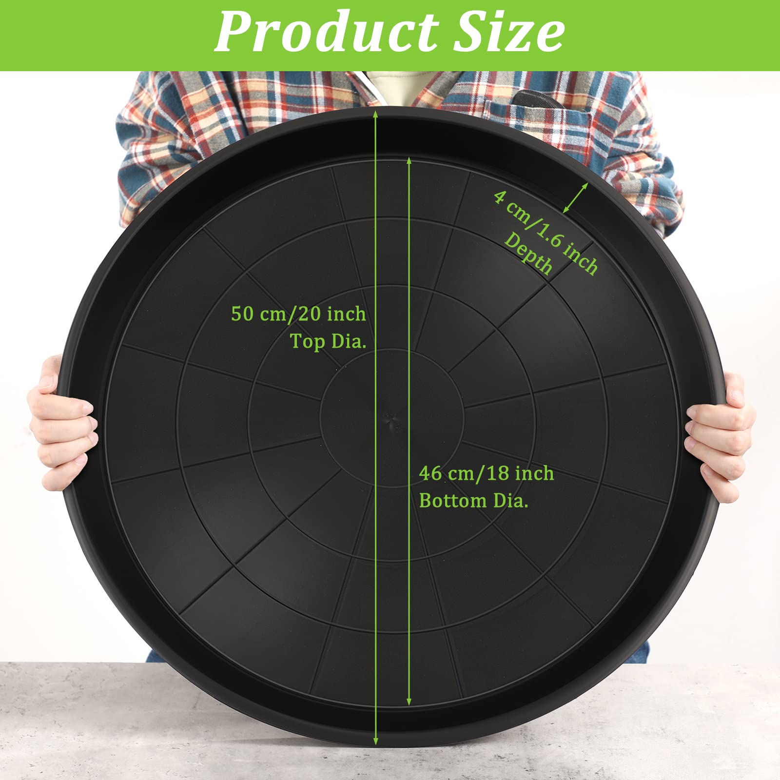 Eccliy close-up of thick rim detail highlighting sturdy polypropylene construction and longevity