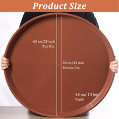 Eccliy close-up of saucer rim and matte texture for easy cleaning