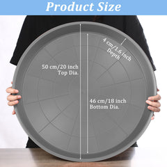 Eccliy close-up rim texture highlighting sturdy PP material and long-lasting durability