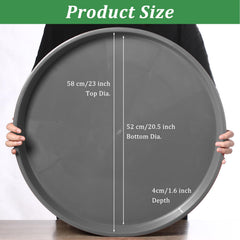 Eccliy close-up of matte texture and raised rim offering easy cleaning benefit