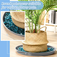 Eccliy stacked saucers displaying sturdy depth and easy storage