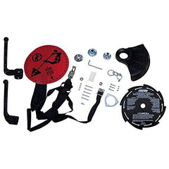 Lawnmowers Parts Echo blade teeth close-up highlighting durable cutting edge