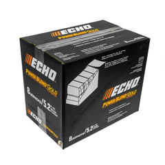 ECHO bottle close-up label highlighting OEM# 6450002G and standards compliance
