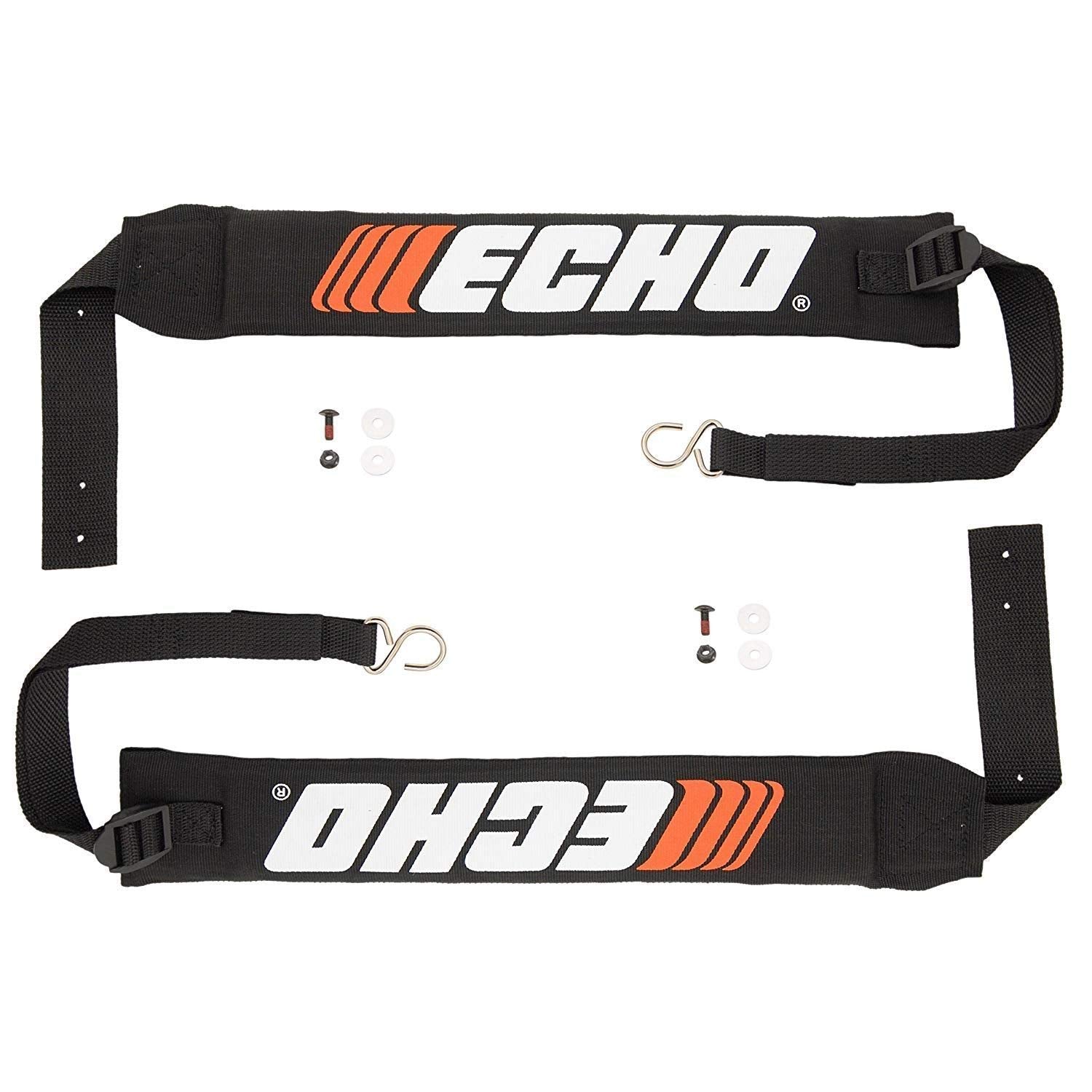 ECHO front view of replacement harness showing fit and secure mounting benefit