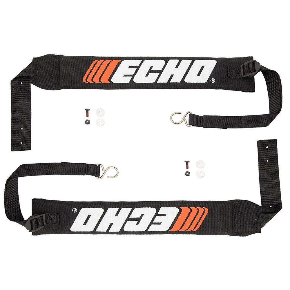 ECHO close-up of strap stitching and padding for durable comfort benefit