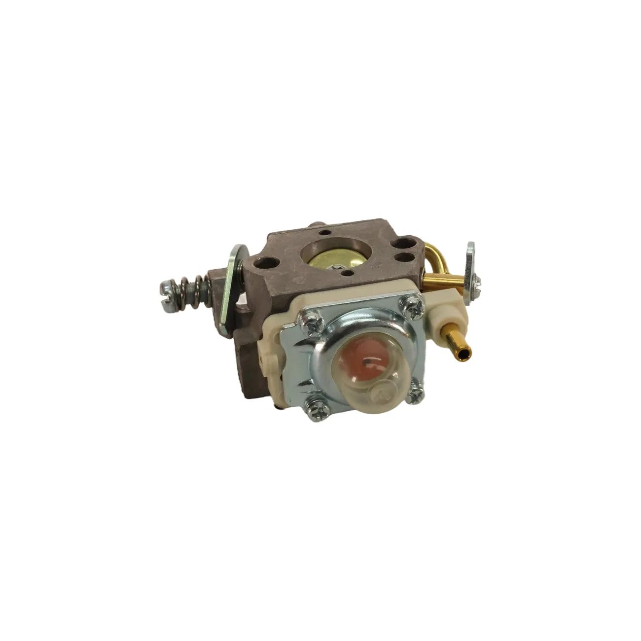 ECHO carburetor size comparison with ruler for accurate sizing