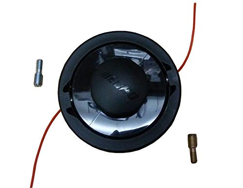 by Echo close-up of spool and line-feed detail for precise reloading benefit