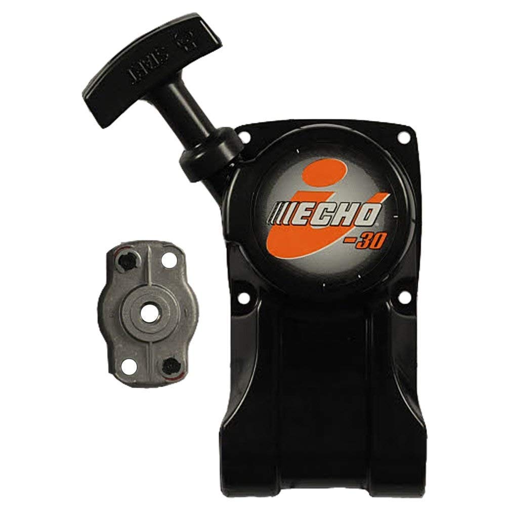 ECHO front view of P021008060 starter kit OEM package showing fit and brand
