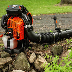 ECHO tube-mounted throttle detail for easy control and improved productivity