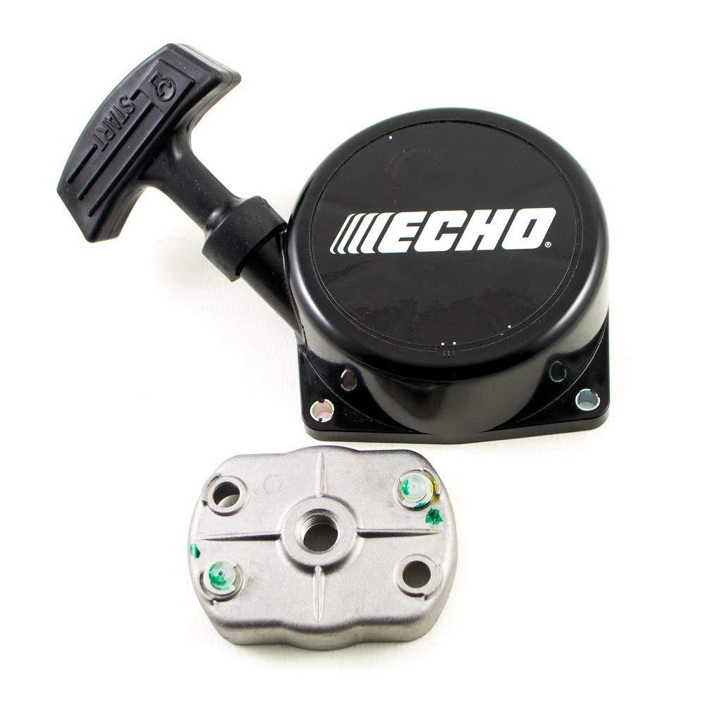 ECHO recoil starter front view showing mounting points for easy replacement