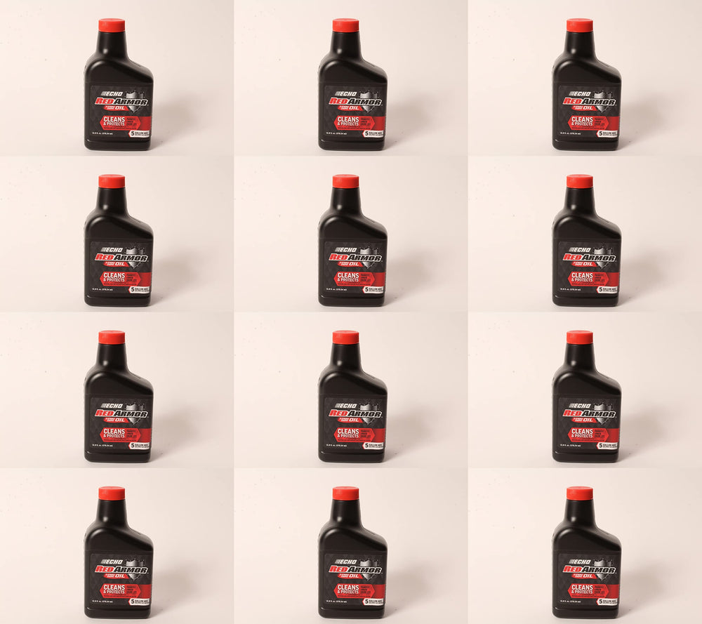 ECHO bottle next to a 5-gallon gas jug showing scale and single-use fit