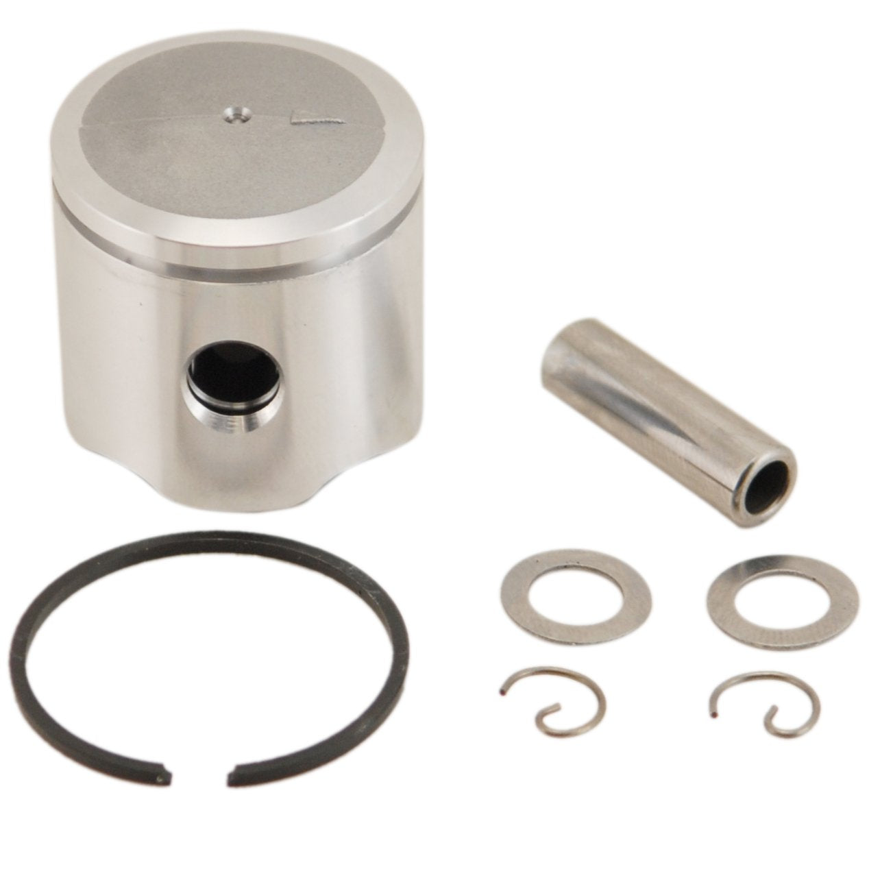 echosari Echo P021007712 piston kit front packaging showing OEM label and part number for accurate replacement