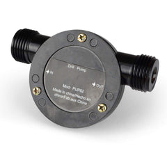 ECO-FLO PUP62 thermoplastic body detail, highlights corrosion-resistant construction benefit