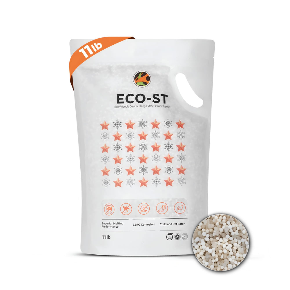 ECO-ST front bag showing product and clear labeling for easy identification