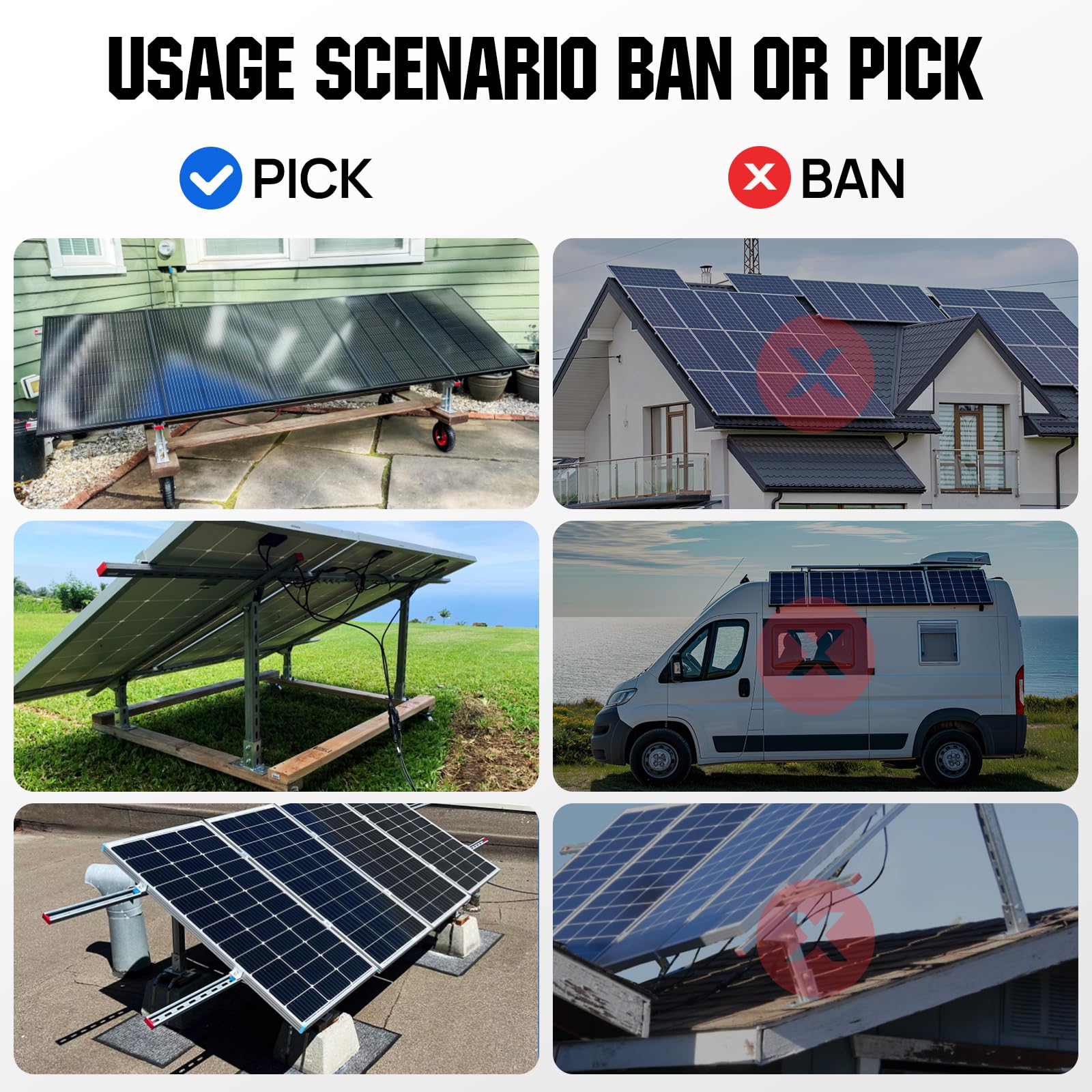 ECO-WORTHY scale comparison with person showing real-world size and benefit
