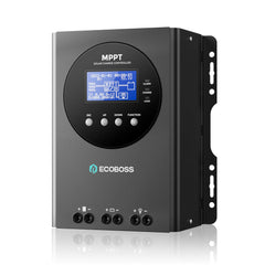 ECOBOSS front panel showing ports and indicators for easy installation benefit