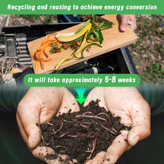 EcoBrisa close-up of ventilation holes improving airflow and composting efficiency