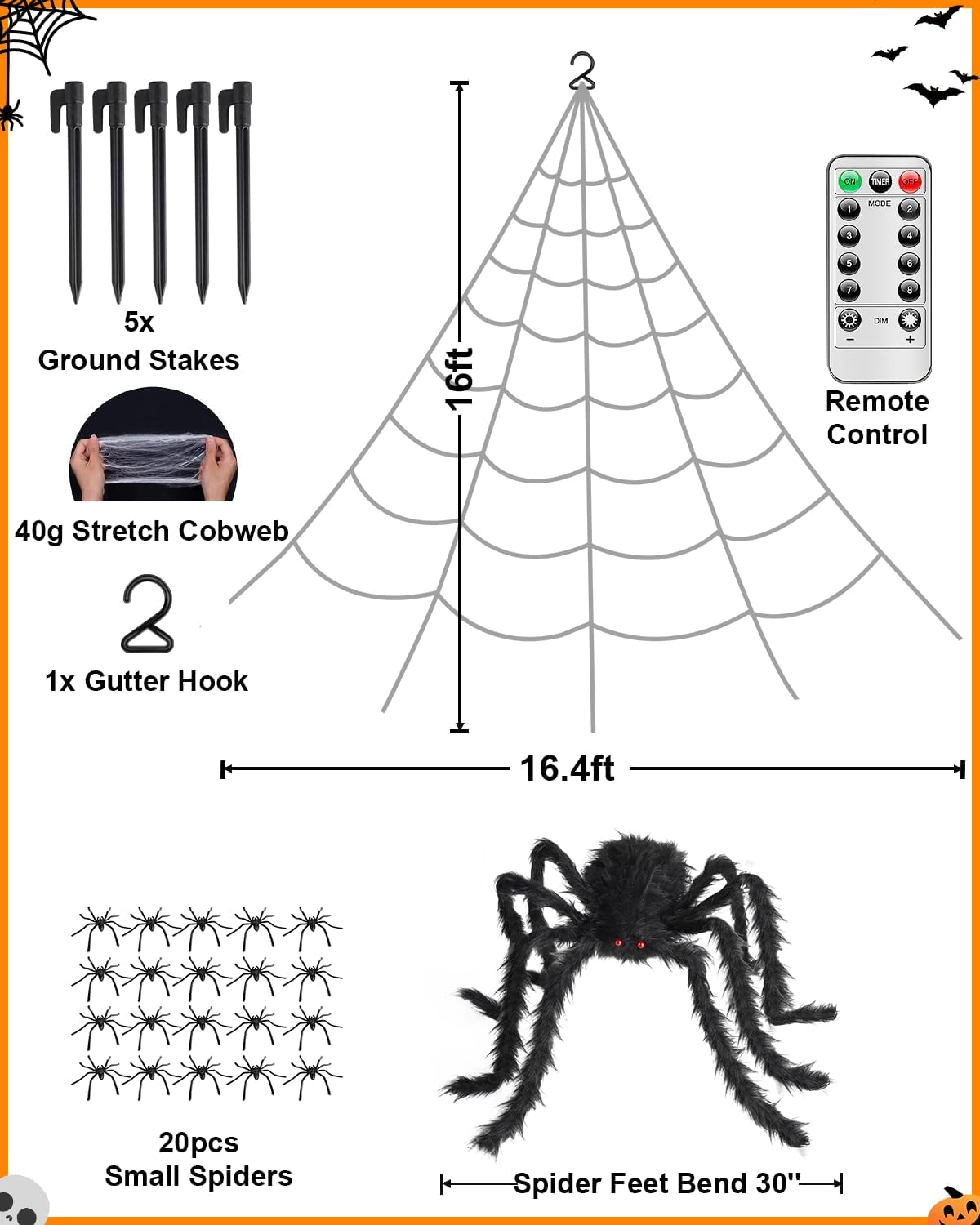 ECOHDT remote and plug controls showing easy mode and timer settings