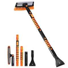 EcoNour front view showing full 49 inch brush and handle for easy reach