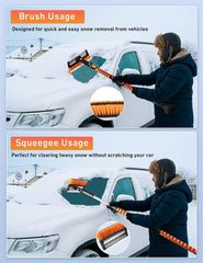 EcoNour detachable ice scraper removed for tough ice clearing and control