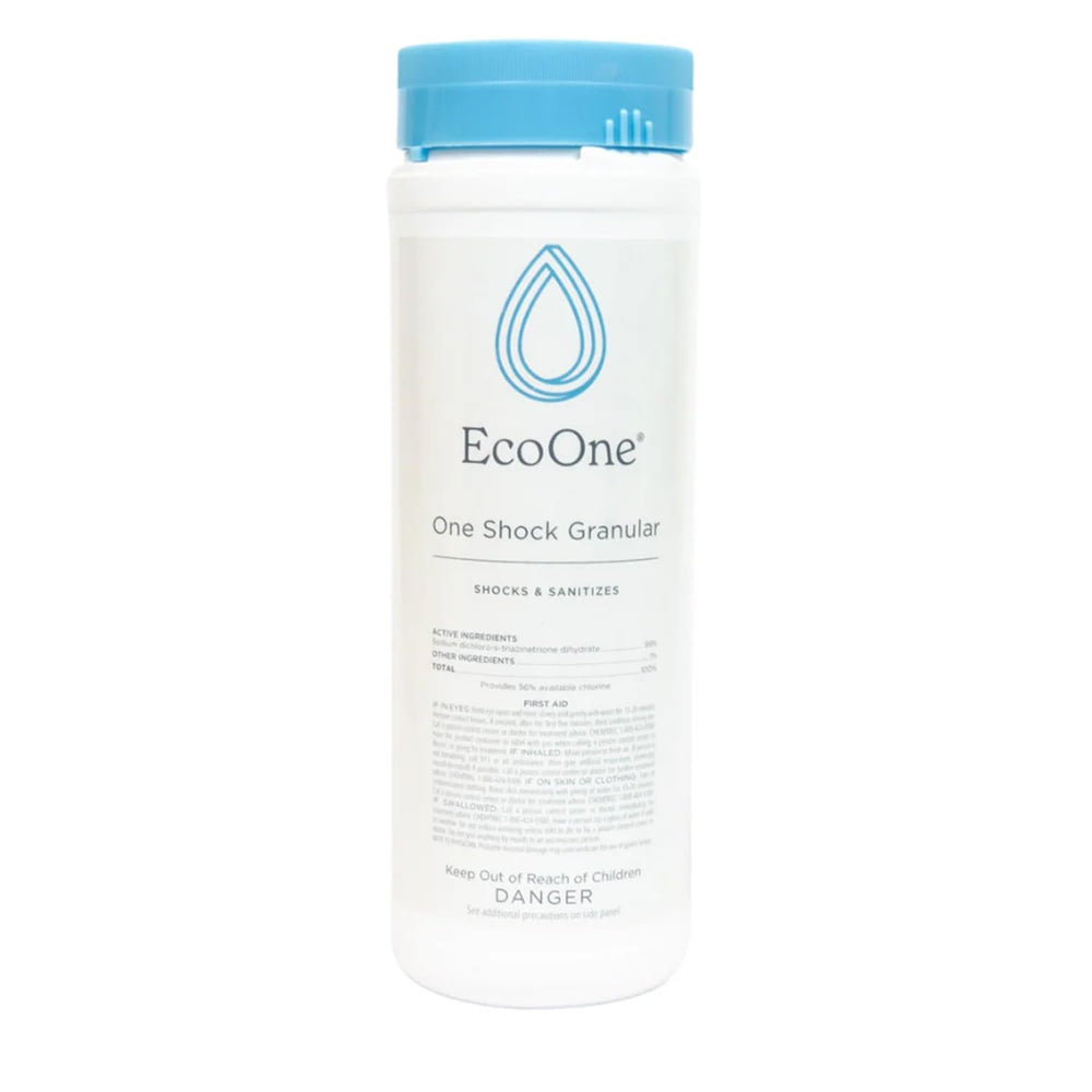 ecoone One Shock front label showing product benefits and size