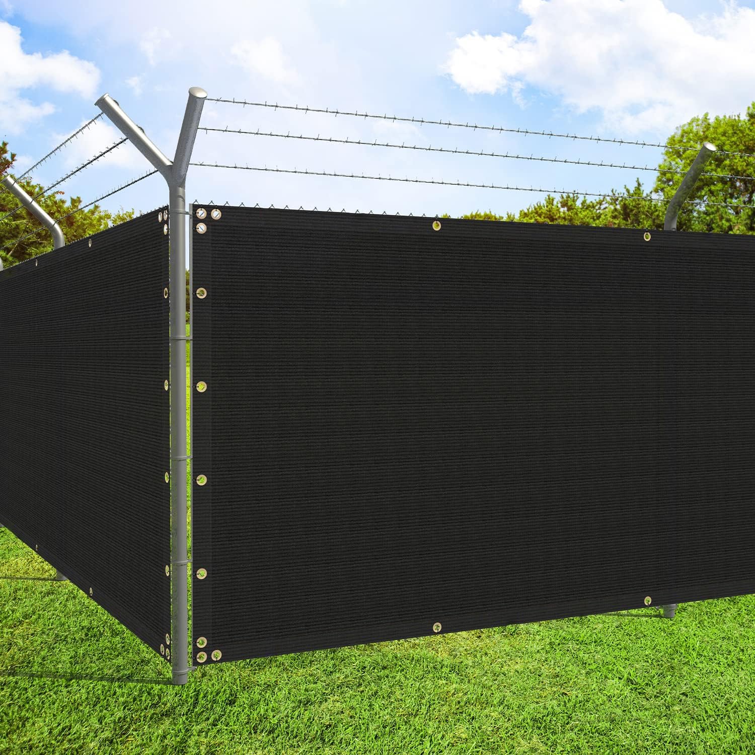 ECOOPTS backside light-blocking demo showing 90% UV and visibility reduction