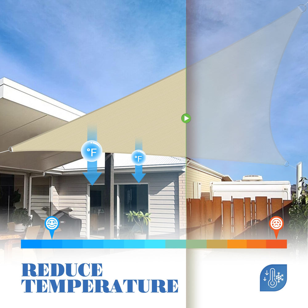 ECOOPTS cover over pool reducing glare and providing UV-blocking shade