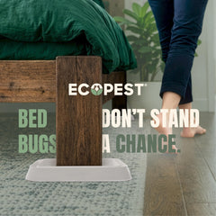 ECOPEST close-up of rim showing heavy-duty edge for supporting larger furniture posts