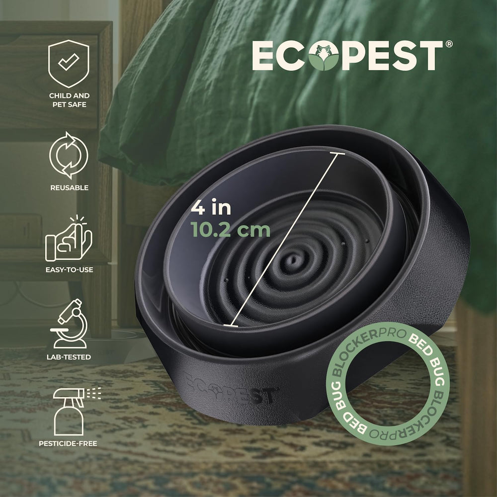 ECOPEST interceptor staged in a hotel room for professional monitoring benefit