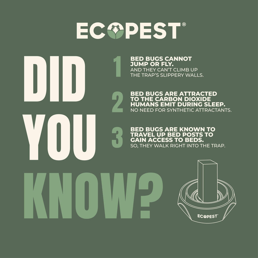 ECOPEST side profile showing slippery pit that prevents escape and aids capture