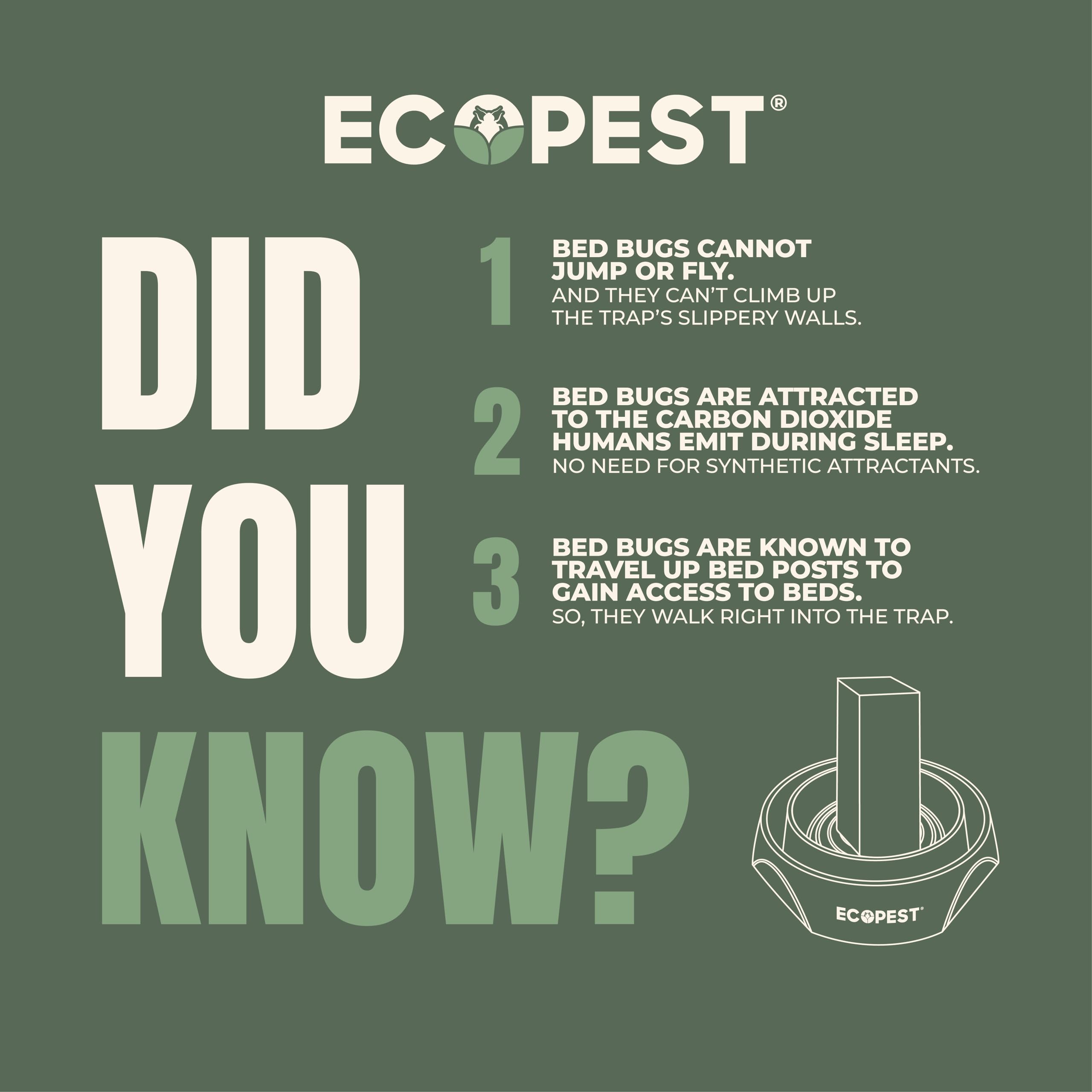 ECOPEST cleaned interceptor drying ready for reuse and reliable results