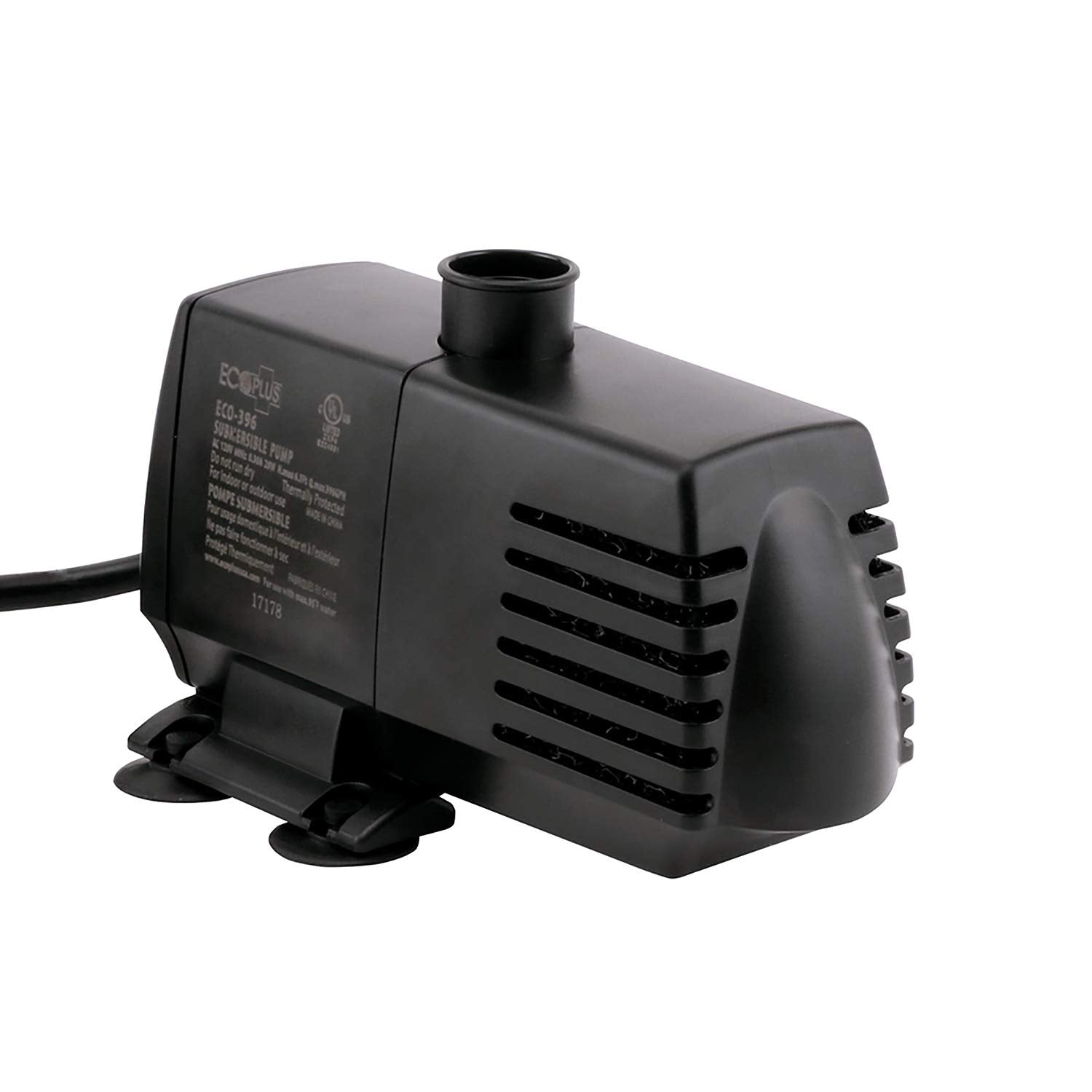 EcoPlus Eco396 front view showing compact casing and inlet for space-saving benefit