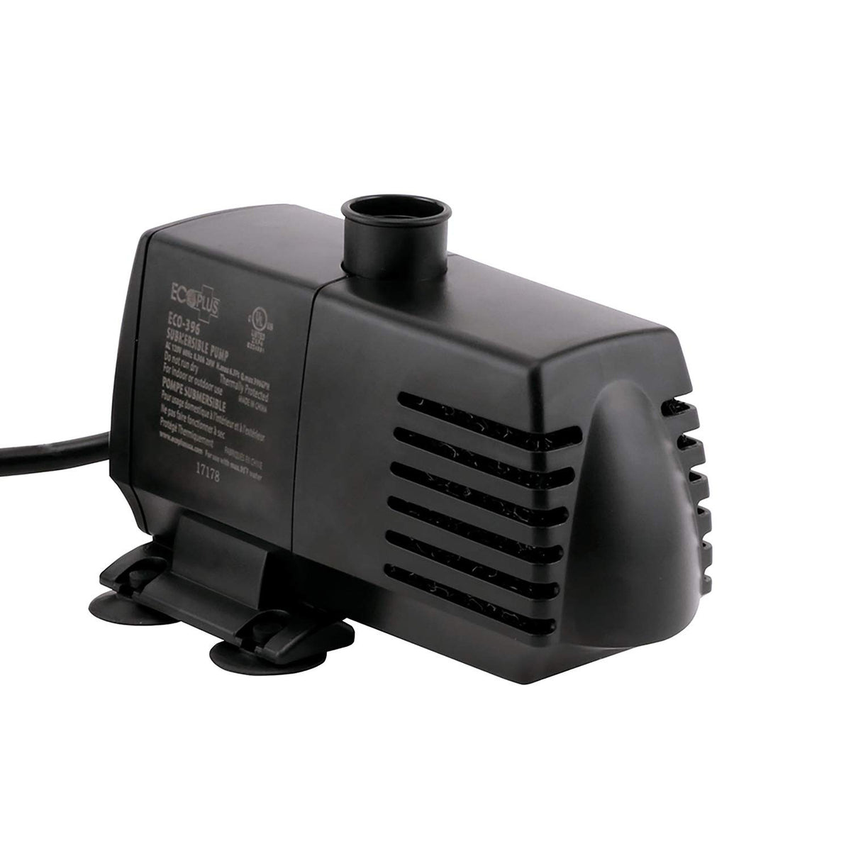 EcoPlus Eco396 front view showing compact casing and inlet for space-saving benefit