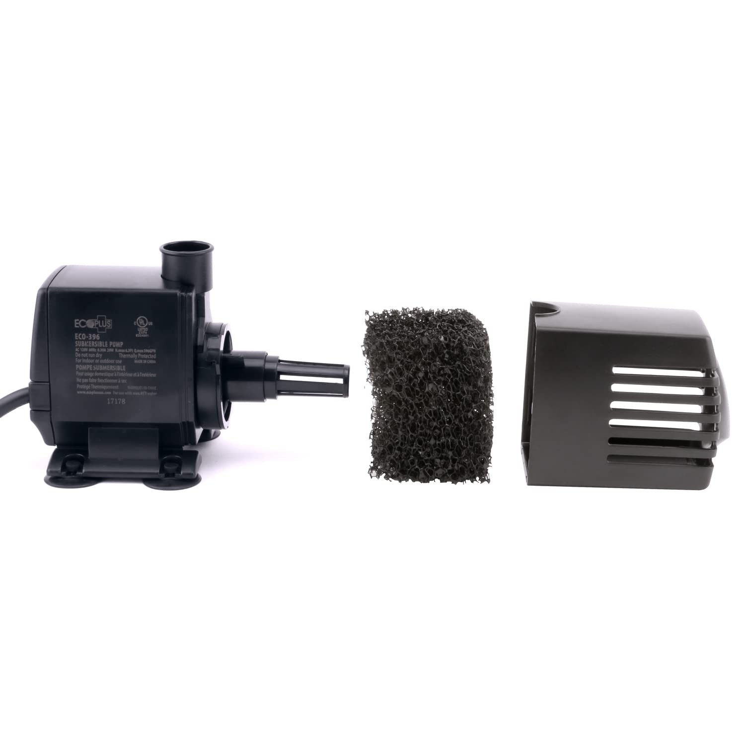 EcoPlus Eco396 mounted inline on dry surface showing flexible installation options