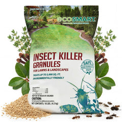 EcoSmart front packaging showing 10 lb bag and coverage details