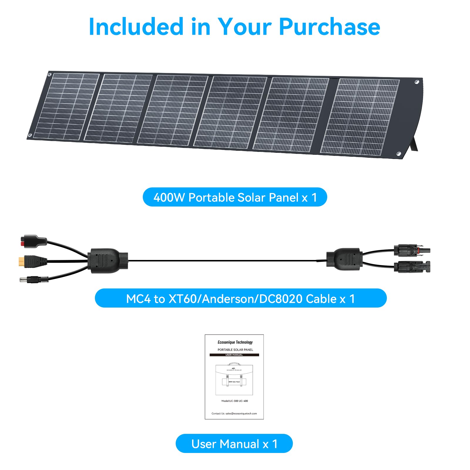 Ecosonique Technology product box with manual ready for out-of-the-box installation