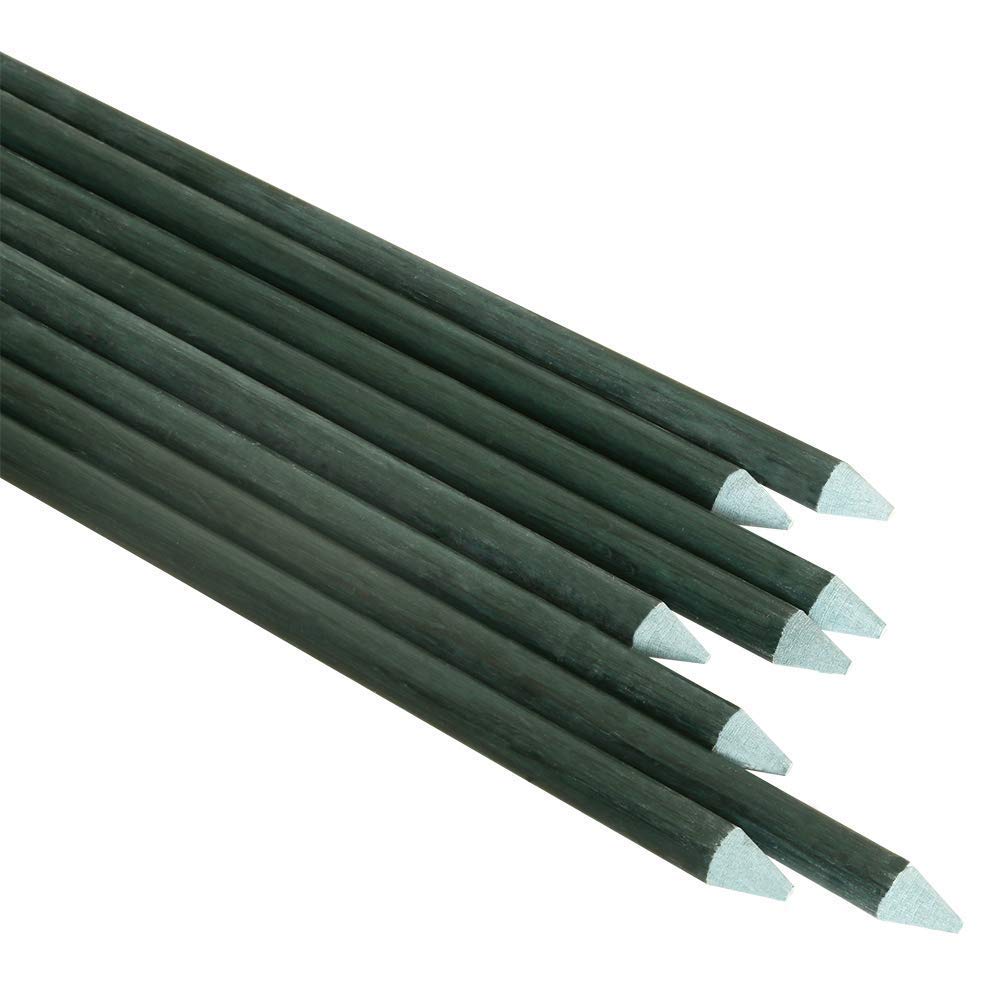 EcoStake tapered end close-up for easy soil insertion and secure placement
