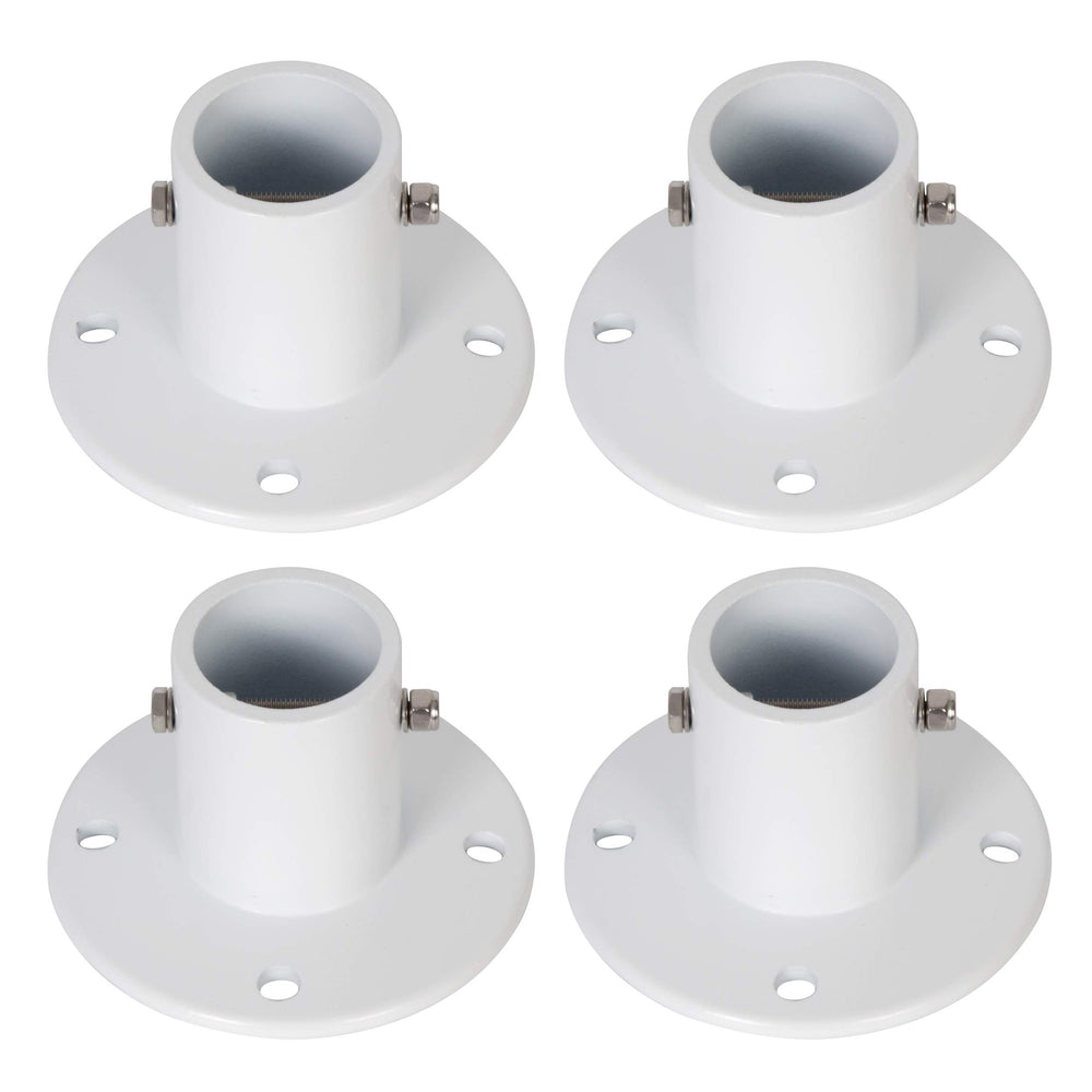 ECOTRIC front view of four flanges showing ready-to-install durability