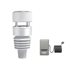 ECOWITT GW1210 gateway and WS90 sensor kit shown together for easy setup