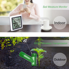 ECOWITT probe waterproof seal highlighted to show outdoor durability and long-term use